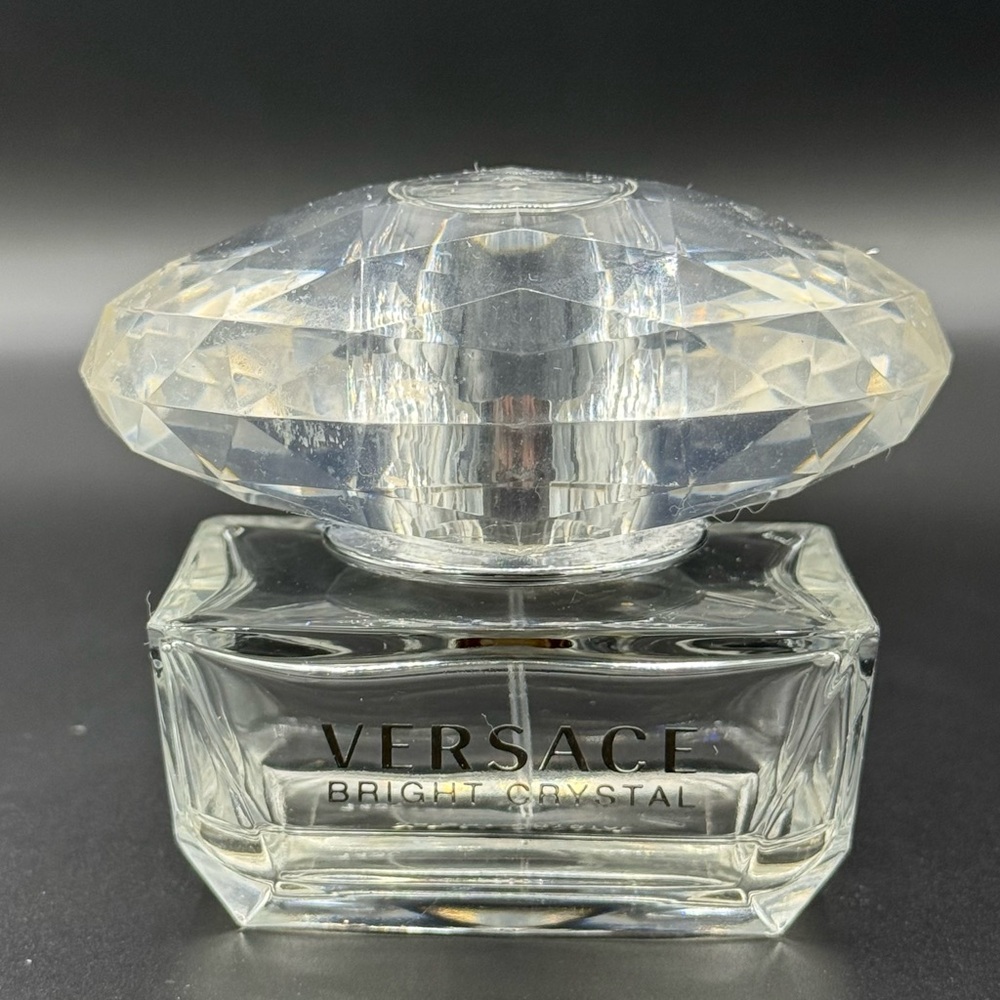 VERSACE Bright Crystal Almost EMPTY Perfume Bottle